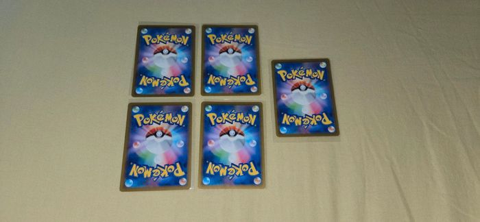 Lot de 5 cartes pokémon ultra rare japonaise - photo numéro 4