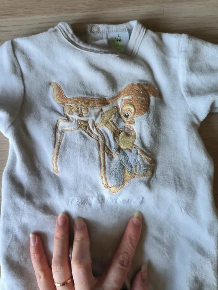 Lot pyjamas velours, naissance - photo numéro 6