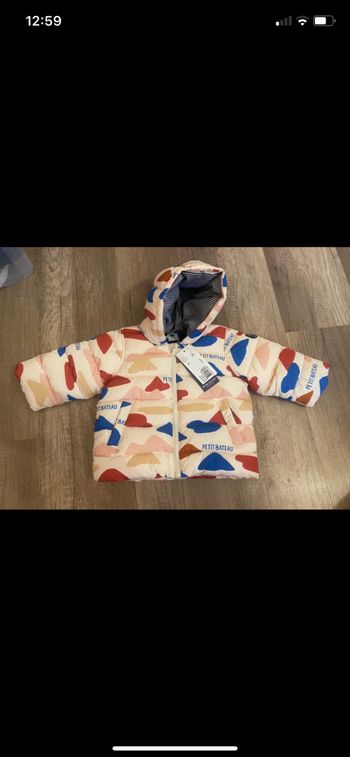 Doudoune petit bateau
