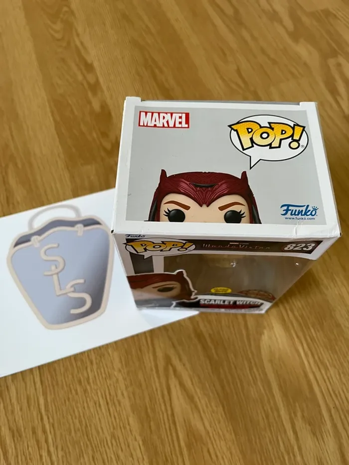 Funko Pop Marvel WandaVision Scarlet Witch Edition Spéciale - photo numéro 5