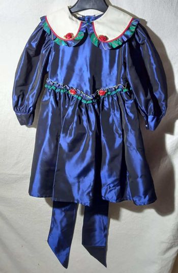 robe bleue Pomme Framboise