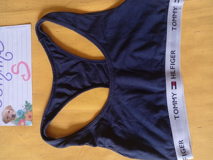 Brassière de sport bleu marine Tommy Hilfiger Taille S - photo numéro 2