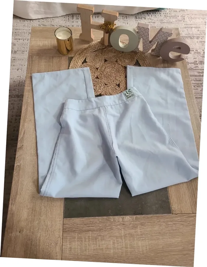 Pantalon bleu taille XS - photo numéro 2