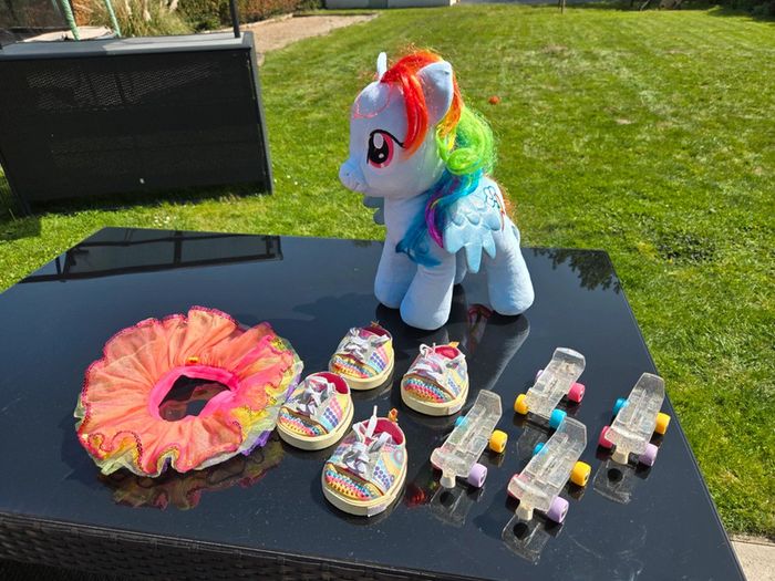 My little Pony Rainbow Dash Build a Bear 🌈