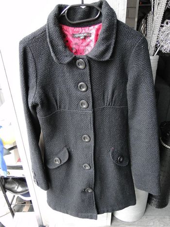 Long manteau noir 16A