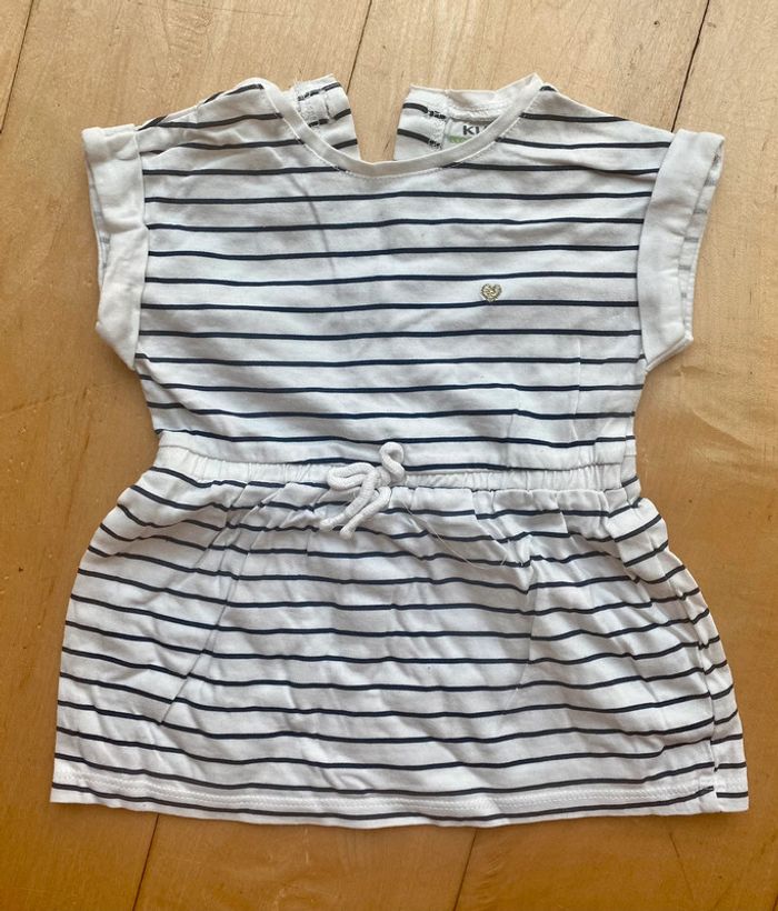 Robe marinière - 3 mois