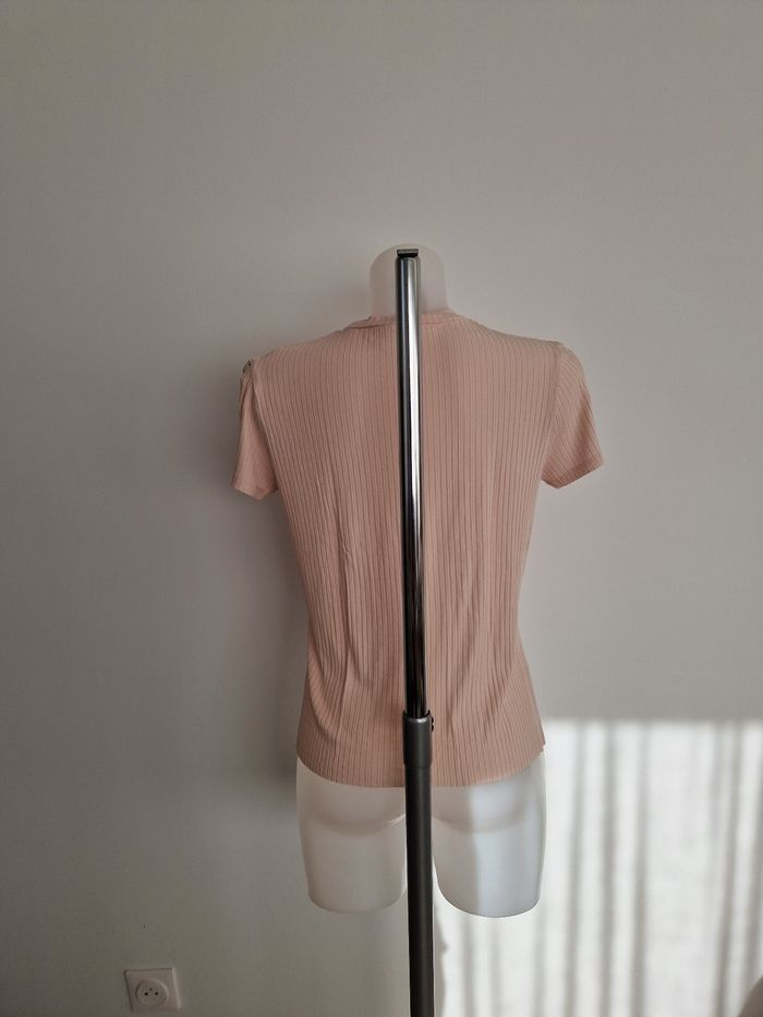 Haut crème, beige épaules semi-ouvertes Jennyfer - photo numéro 3