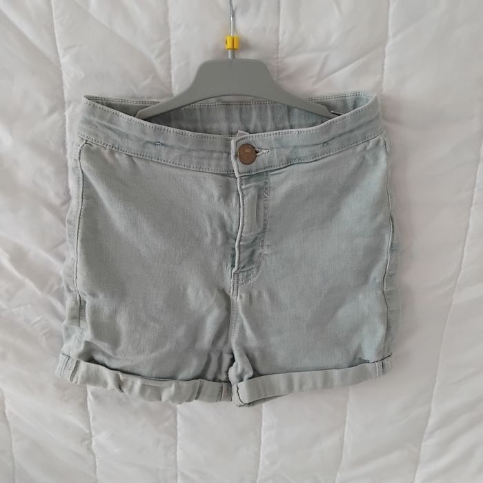 Short bleu clair