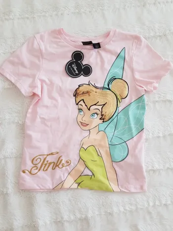 T-shirt disney fée clochette