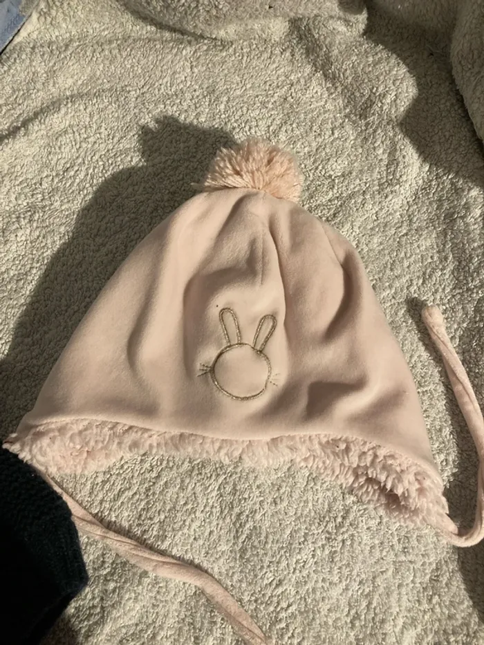 Lot de 2 bonnets 6- 12 mois - photo numéro 3