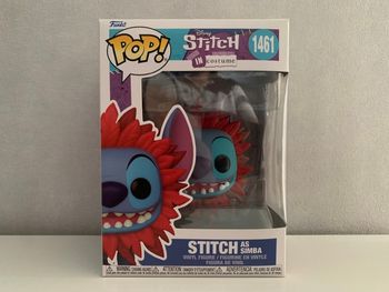 Funko pop Disney stitch in costume 1461 stitch as simba