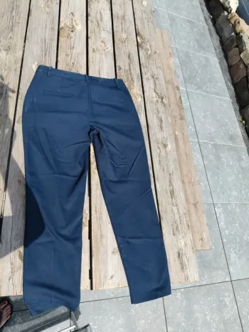 Pantalon bleu marine T40 Promod