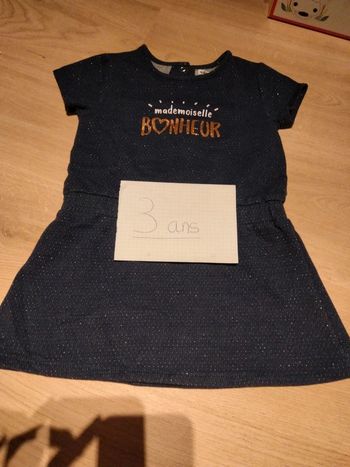 Robe MC polaire Gémo 3 ans