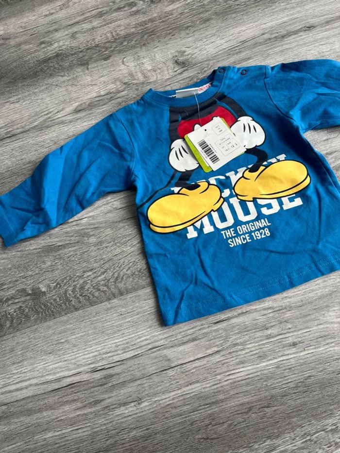Tee shirt Mickey neuf 12 mois - photo numéro 2