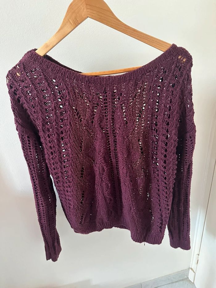 Pull violet  h&m