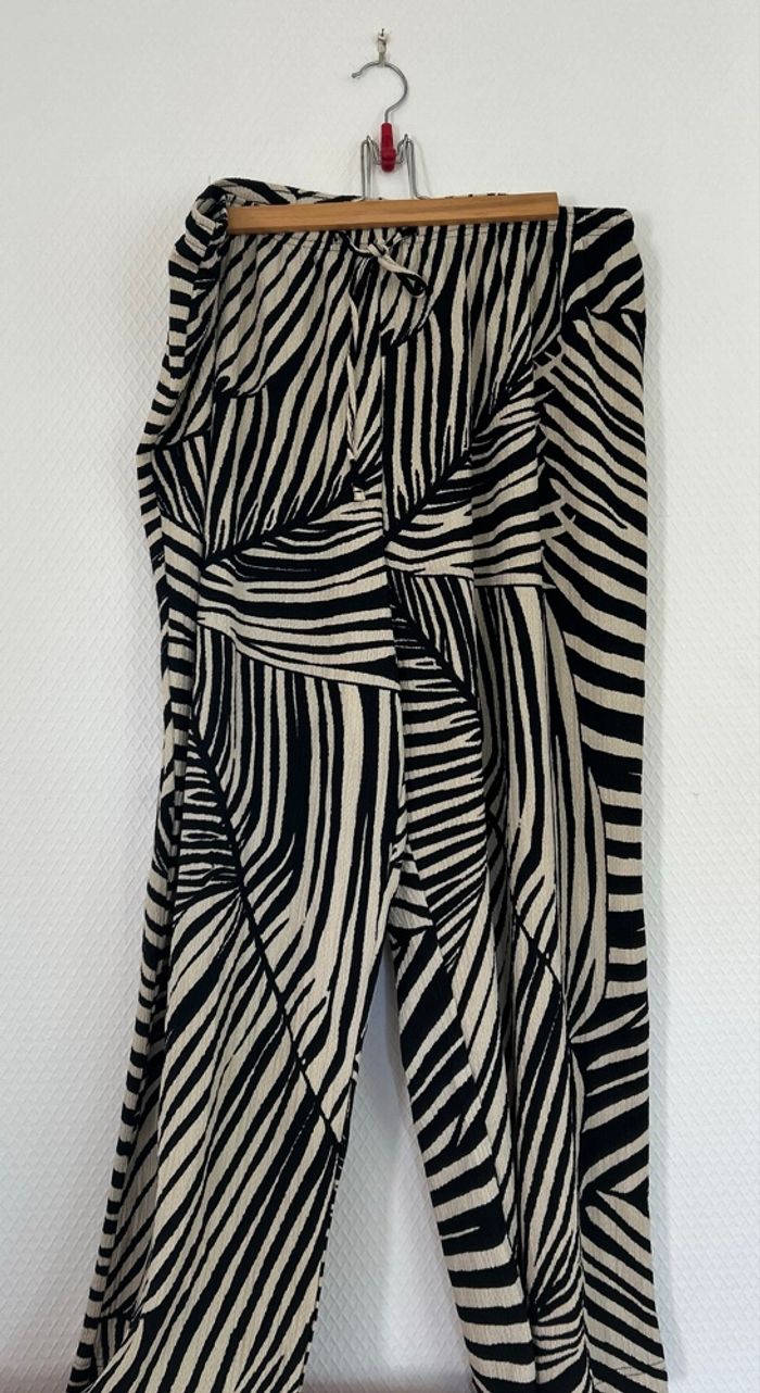 👖Pantalon ample zébrée