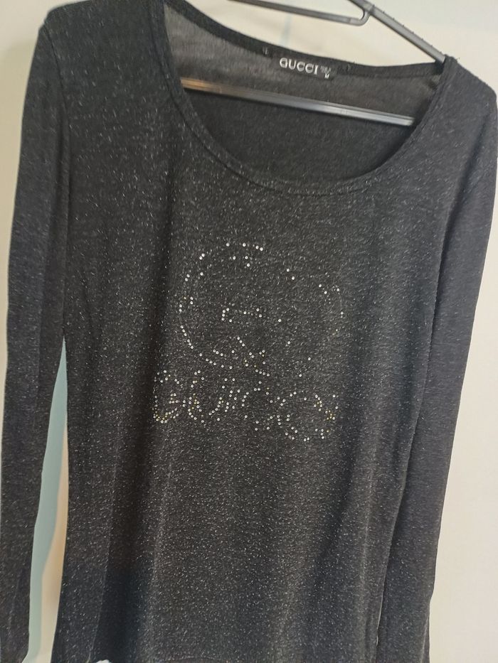 🧸Haut manche longue femme taille M Gucci - photo numéro 2