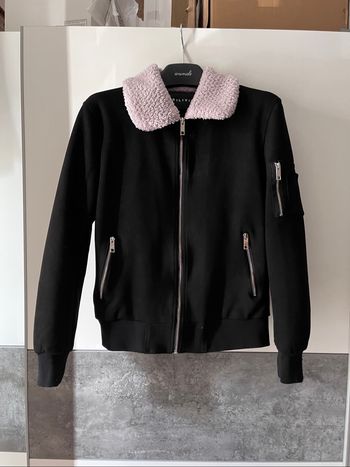 Veste frilivin aspect daim