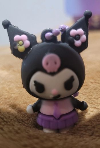 Figurine porte-clés Kuromi Sanrio