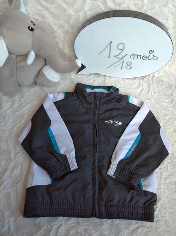 Veste de jogging zippée Garçon 12/18 mois Umbro