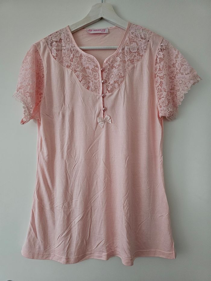 Pyjama de maternité neuf taille L - photo numéro 5