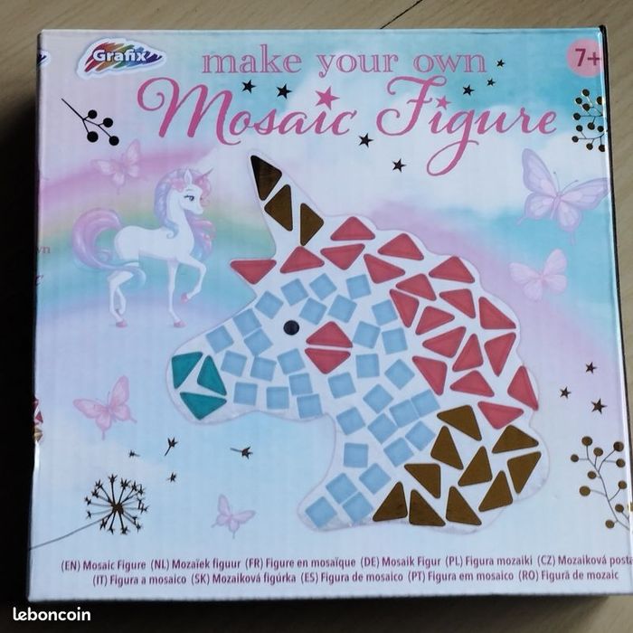 Mosaïque Figure Licorne Grafix Neuf - photo numéro 2