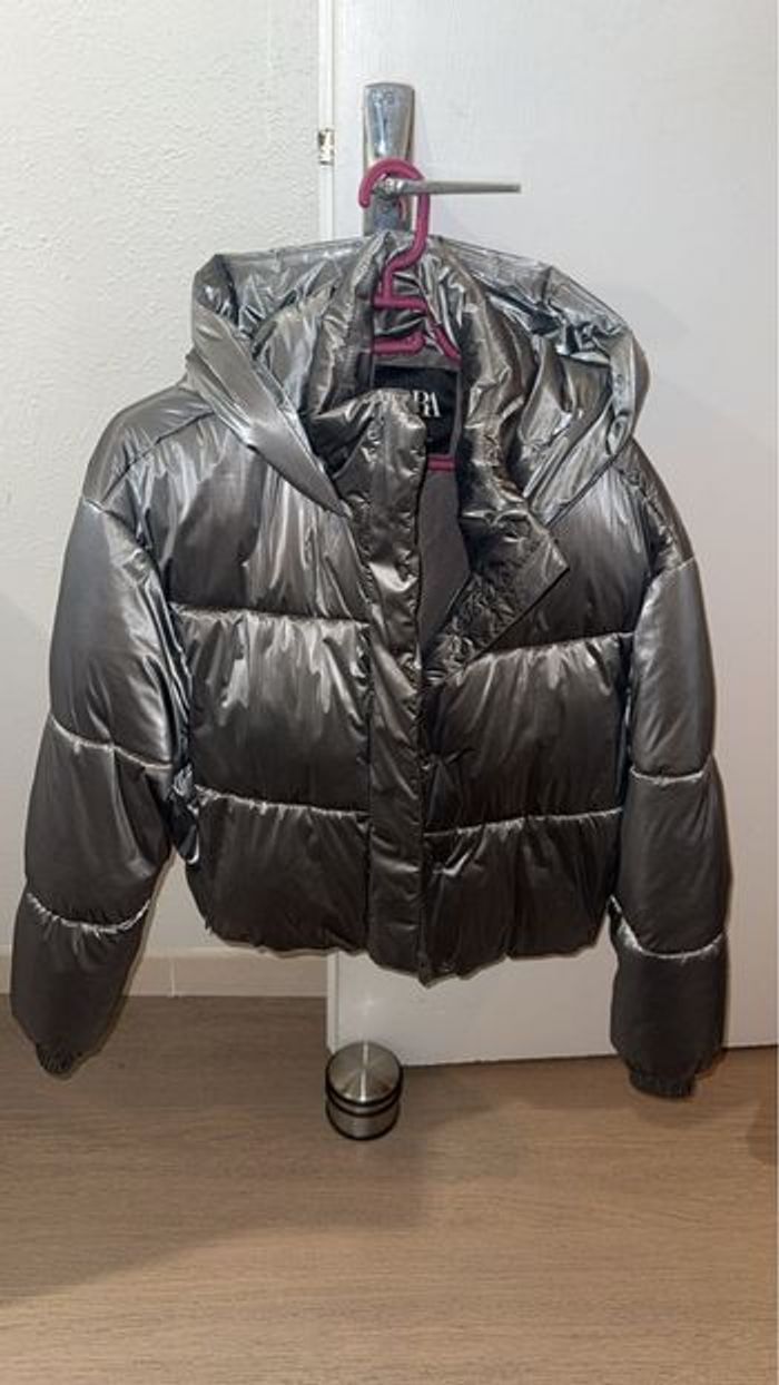 Doudoune argenté - photo numéro 2