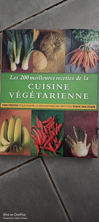 Livre de recette cuisine végétarienne