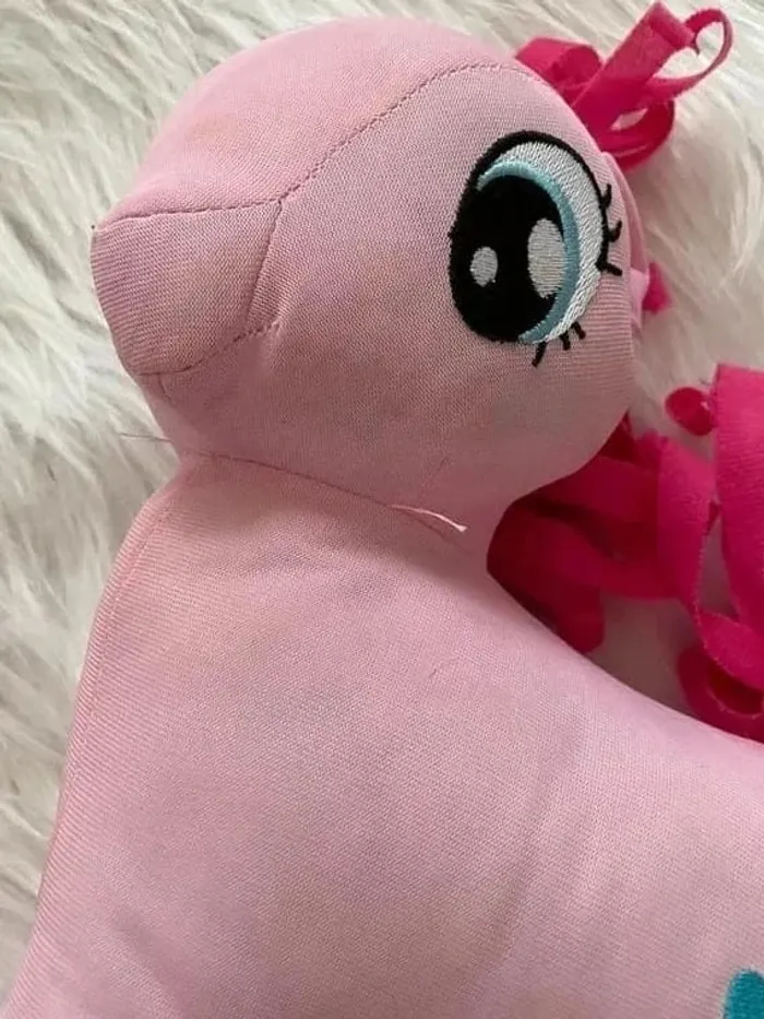 🎀 Peluche my little pony rose - photo numéro 5