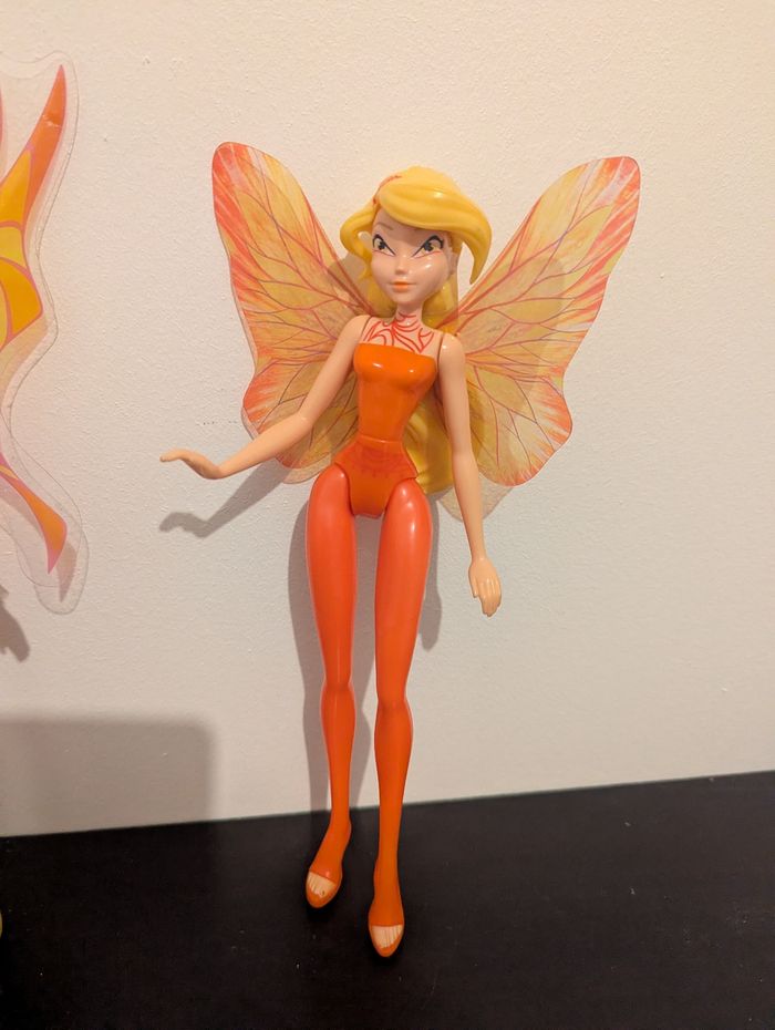 Lot de figurines/ poupées Winx Flora et Stella - photo numéro 4