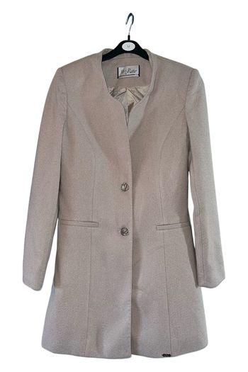 Veste blazer longue beige Miss Matto– Taille M