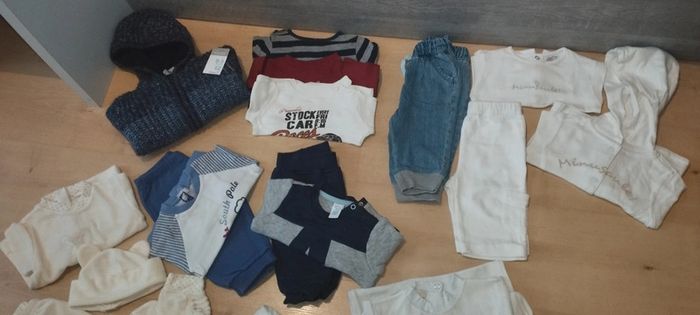 Lot de 21 vêtements pour garçon de taille 3 mois - photo numéro 6