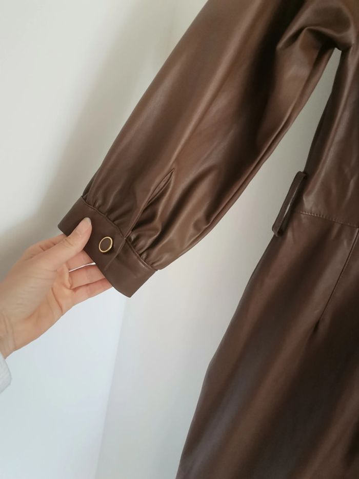 Robe xs Zara simili cuir - photo numéro 3