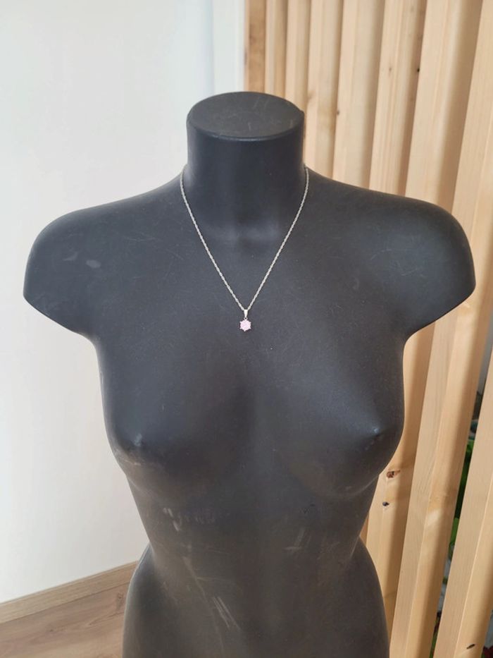 Collier argent