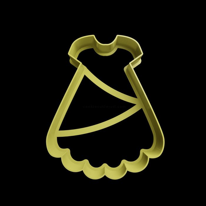 Emporte-pièce Robe de Bébé pour Biscuits et Pâtisserie - 8 cm