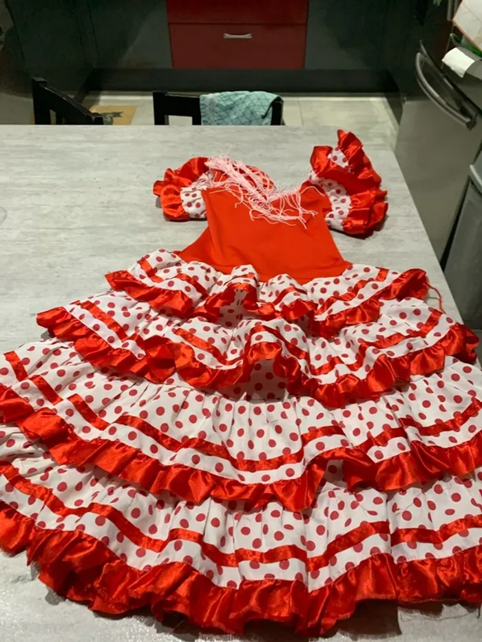 Robe espagnole déguisement - photo numéro 4