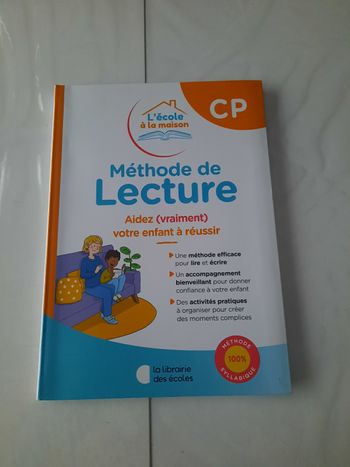 Livre: Méthode de Lecture _ L'école à la maison - CP