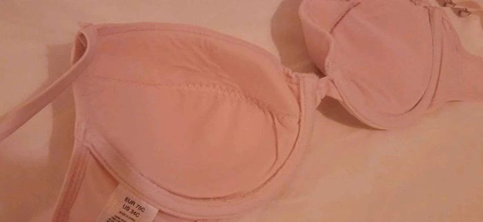 Soutien gorge pigeonnant rose pale T90C - photo numéro 4