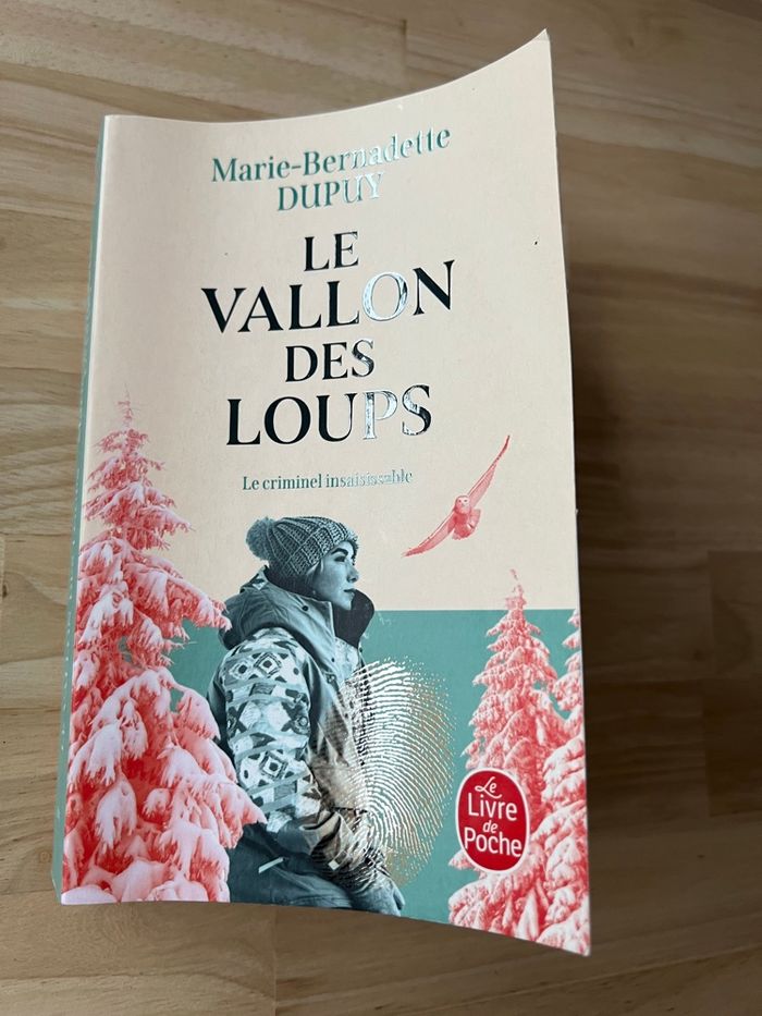 Livre Le Vallon des Loups – Marie-Bernadette Dupuy – Bon État