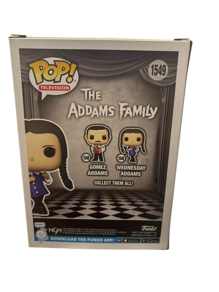 Figurine Funko Pop The Addams Family Wednesday Addams 1549 neuf - photo numéro 2