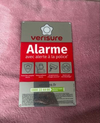 Panneau Verisure