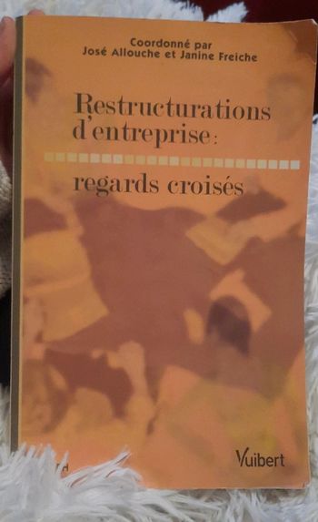Livre restructurations d'entreprise