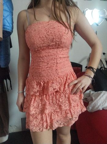 Robe dentelle soirée