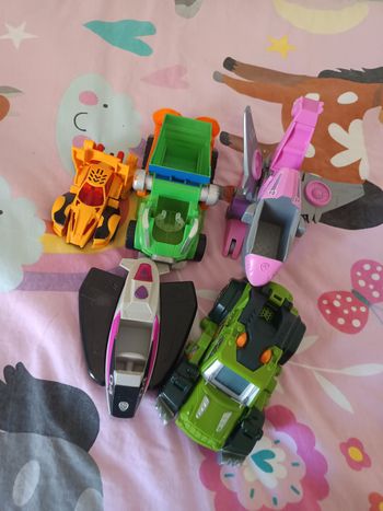 L'eau voiture Pat patrouille et Dino