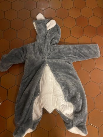 Combinaison extérieure chaude lapin