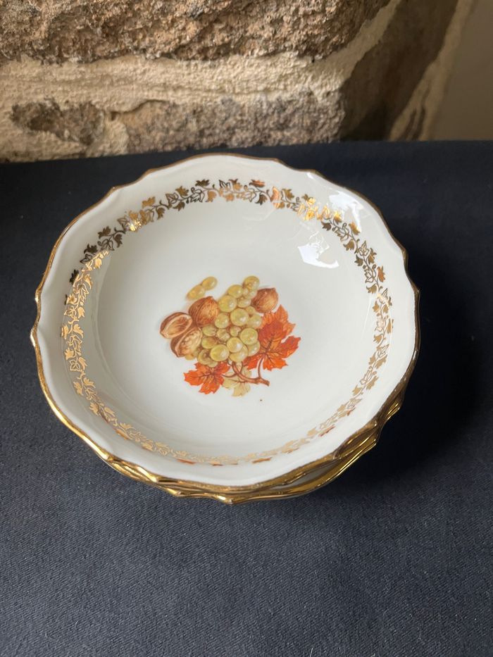 Lot de 4 petites coupelles CNP Porcelain de Luxe Vintage - photo numéro 4