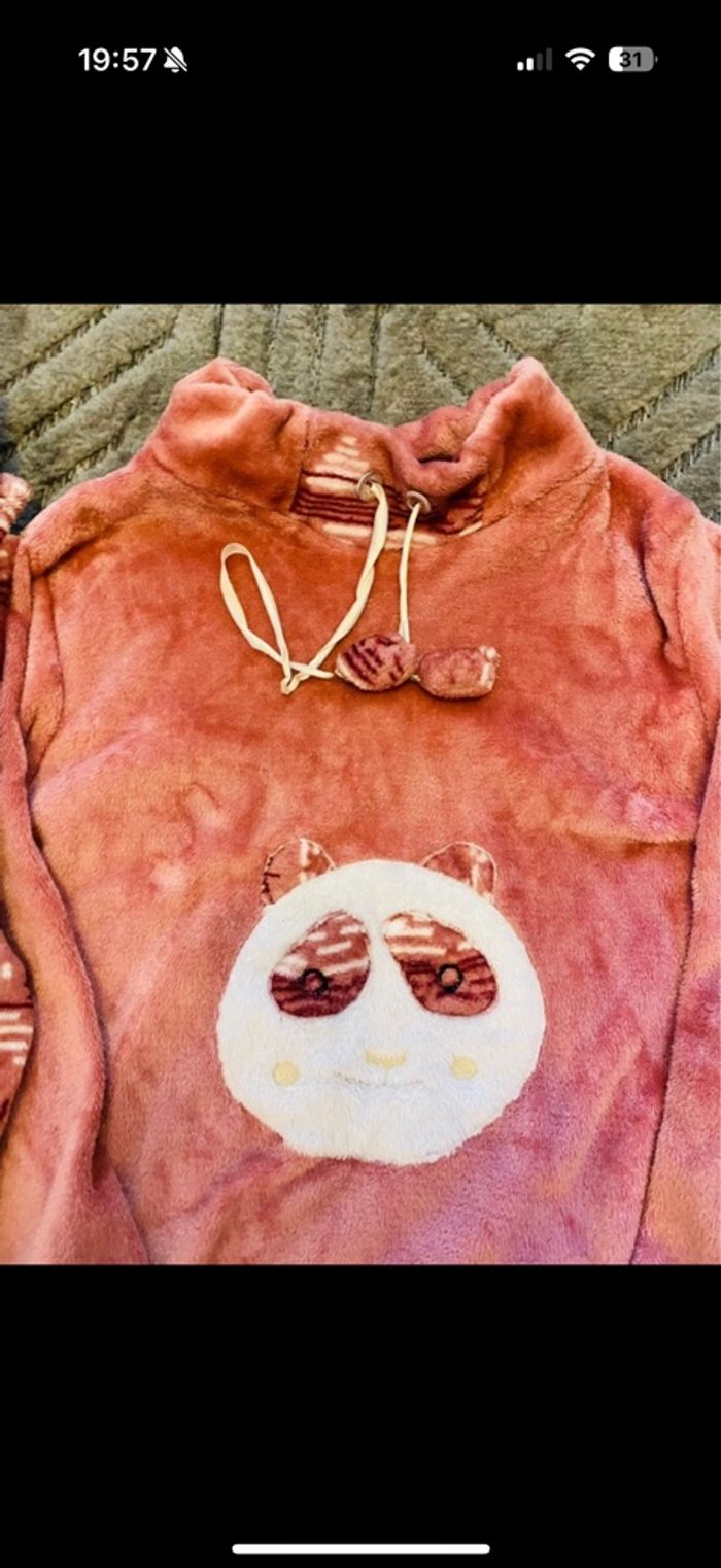 pyjama 2 pièces hivers T38 - photo numéro 3