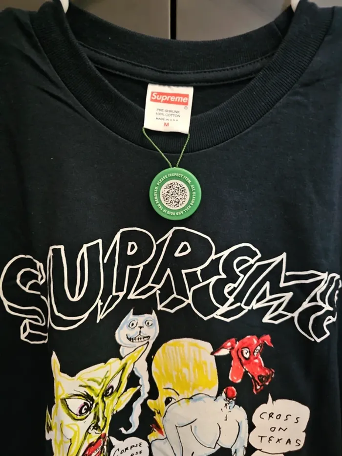 T-shirt Supreme neuf M - photo numéro 2
