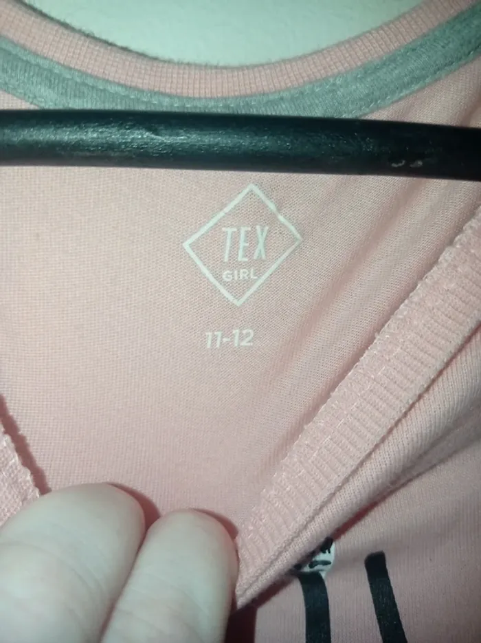 T-shirt manche longue rose - photo numéro 3