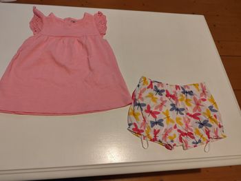 Ensemble été bébé fille 18 mois